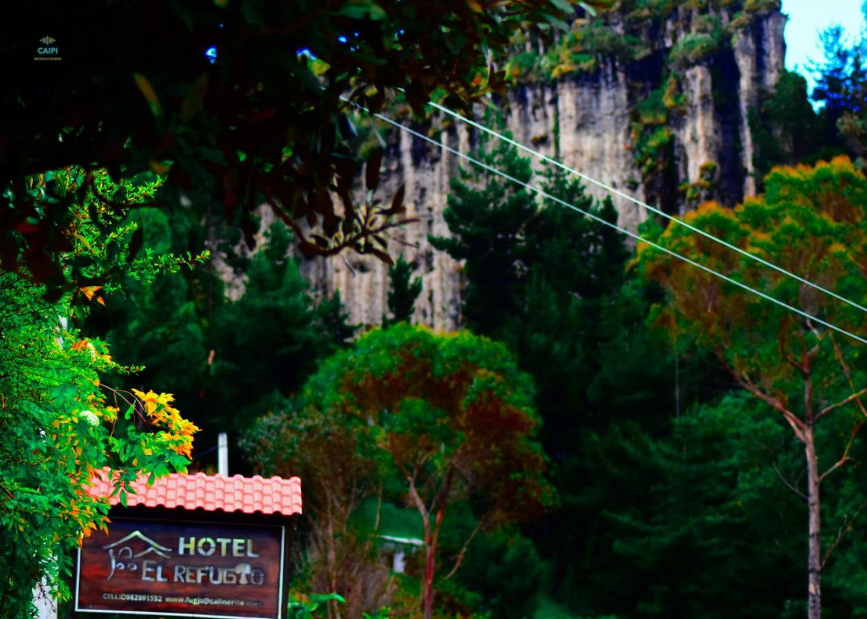 Hotel El Refugio Guaranda Exterior foto